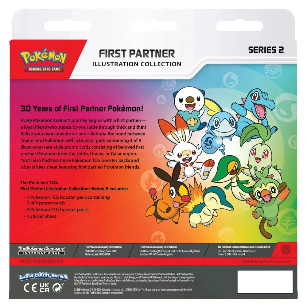 Pokémon TCG: First Partner – Illustration Collection Series 2