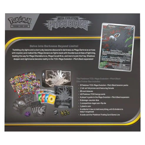 Pokémon Pitch Black Elite Trainer Box