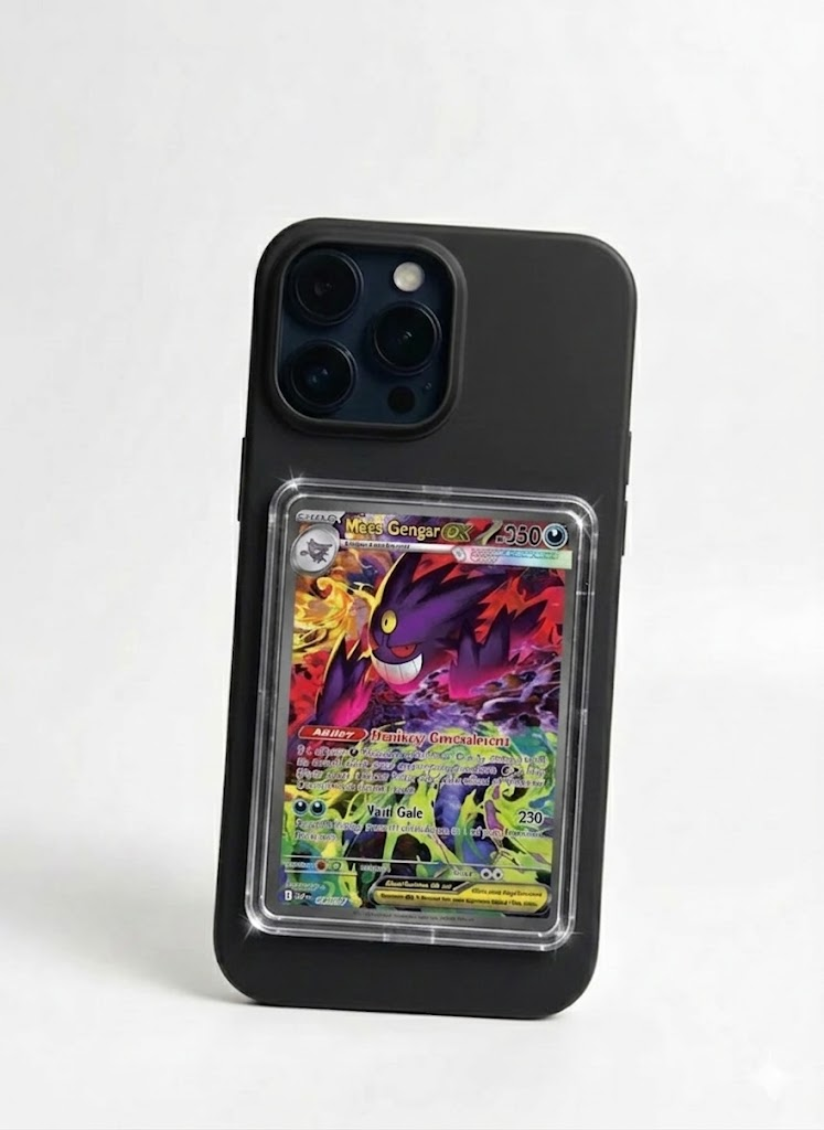 TCGCase Black with Gengar EX card