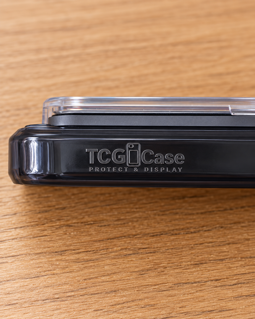 TCGCase Protect & Display branding