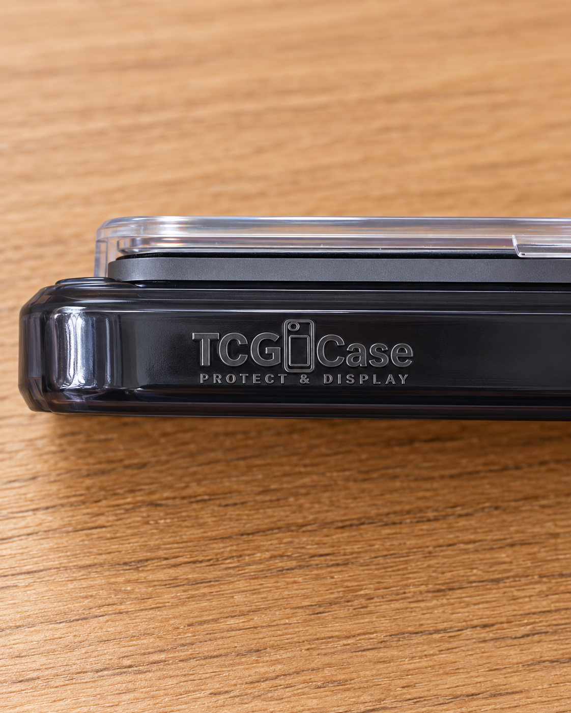 TCGCase Protect & Display branding